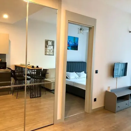 Secured Lux 1 + 1 - Gym, Sauna & Parking شقة اسطنبول